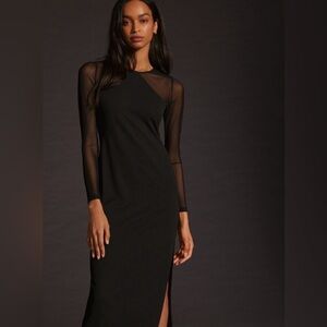 Dolan Sheer Sleeve dress-Anthropologie